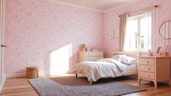 15 idées de papiers peints pour une chambre de fille inoubliable