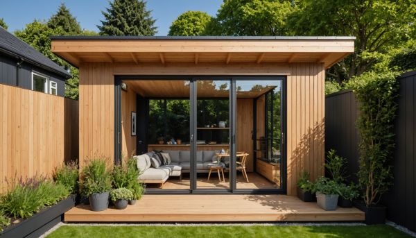 Chalet de jardin en bois : le choix idéal pour optimiser son espace